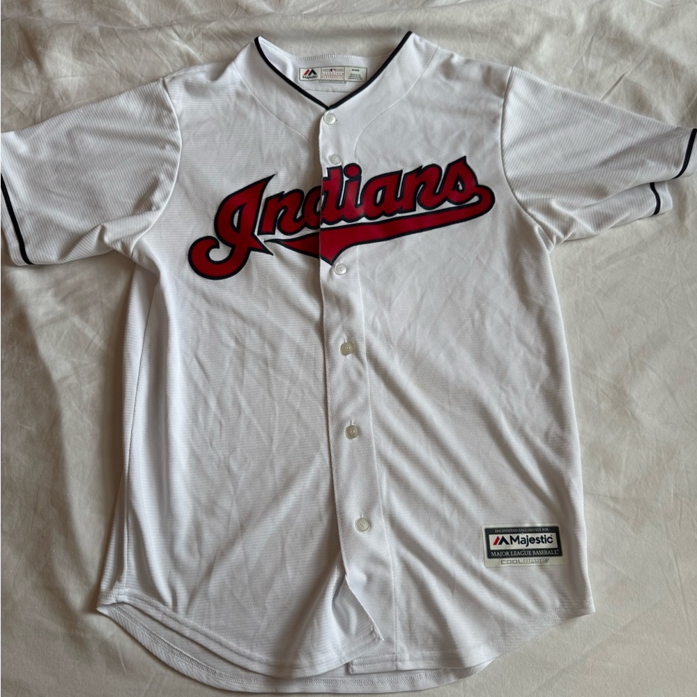 Cleveland Indians White Jersey